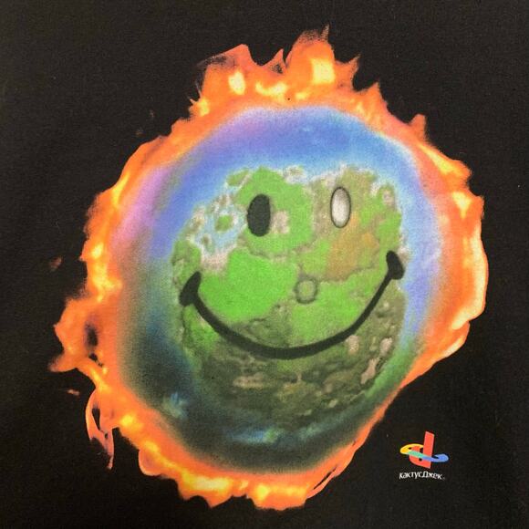 Cactus Jack By Travis Scott World Hoodie x Playstation x Fortnite Mens Size XL - Picture 8 of 9